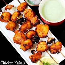 chicken kebab 4 pieces